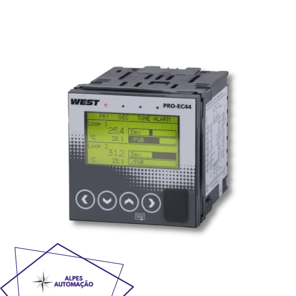 Controlador de Processos WEST Pro-EC44