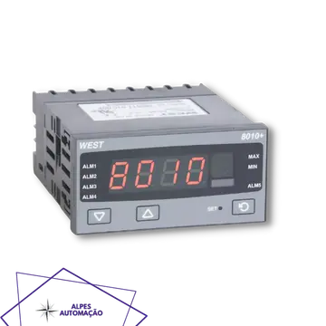 8010+ | P8010+ Indicador de Temperatura e Processos WEST