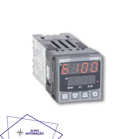 Controlador de Temperatura WEST 6100 | P6100