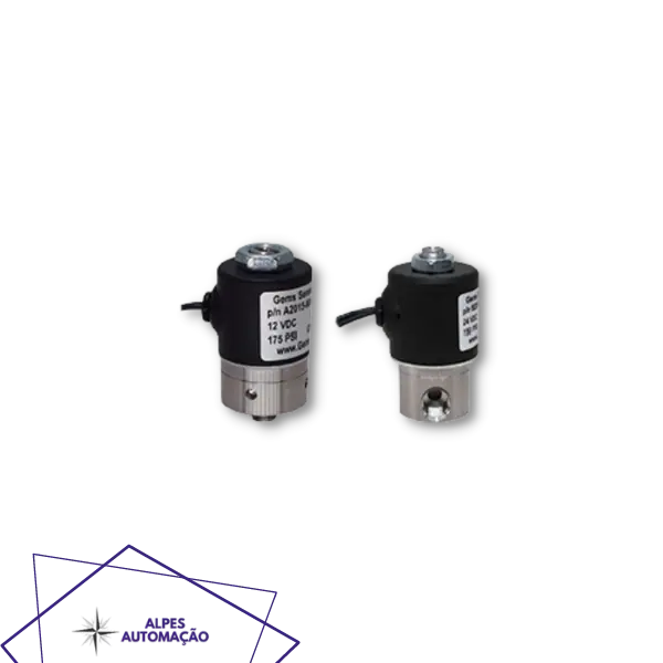Válvula Solenoide Miniatura Série A Gems